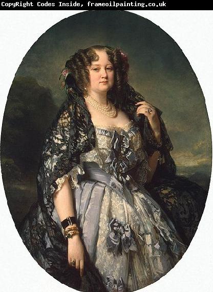 Franz Xaver Winterhalter Portrait of Sophia Alexandrovna Radziwill